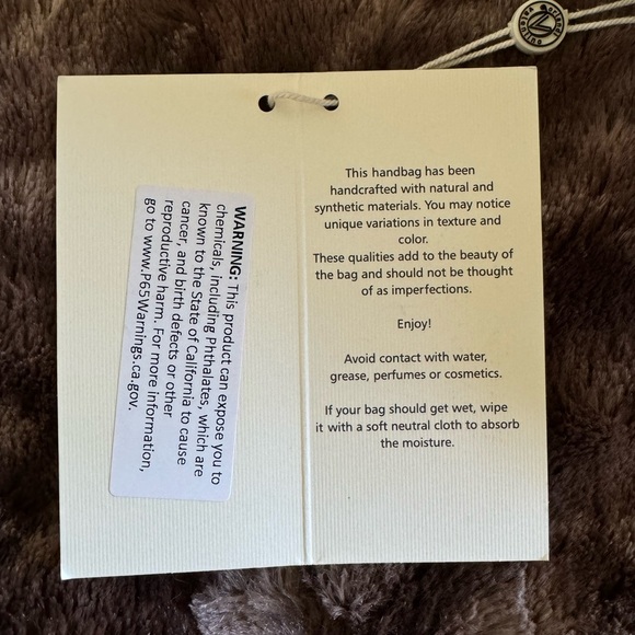 NWT Valentino Orlandi White Mini Purse/Tote/Crossbody with Thick Strap - Picture 9 of 9